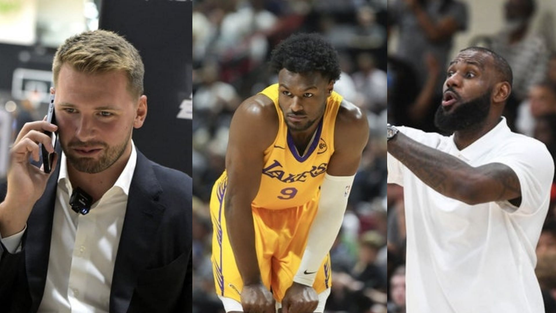 NBA analyst calls out Bronny James for vacationing with dad LeBron James (Image Source: IMAGN)