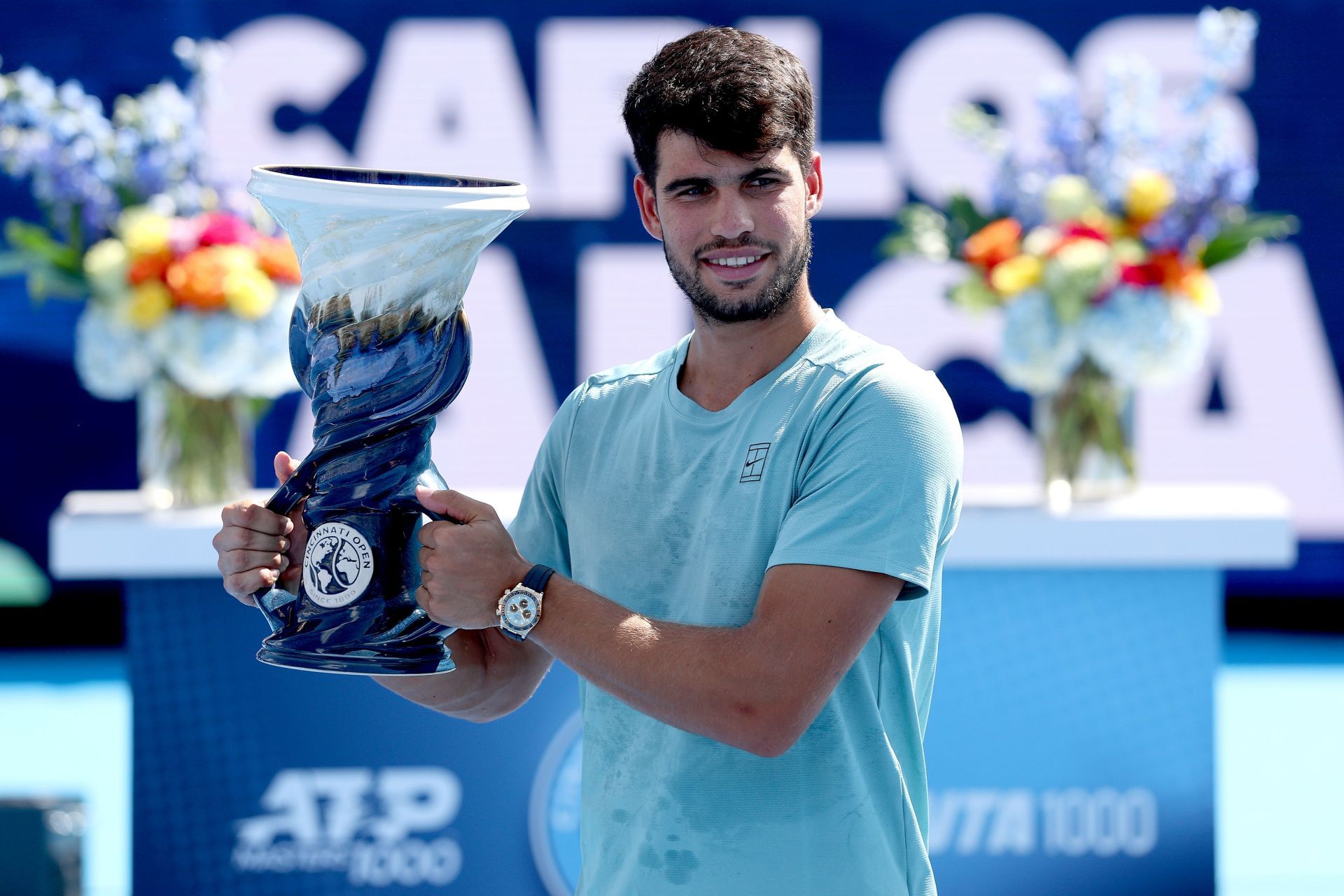Carlos Alcaraz won the US Open in 2022. (Photo: Getty)