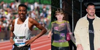 "I just love love"- Olympic runner & Taylor Swift fan Yared Nuguse reacts to pop icon's engagement with Travis Kelce
