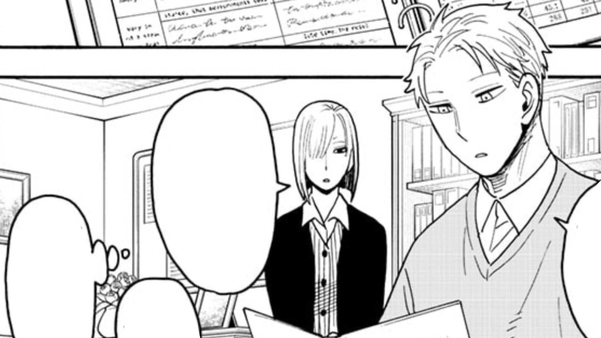Fiona and Loid as seen in Spy x Family chapter 121 (Image via Shueisha)