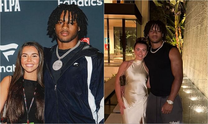 "Baby girl is 4 months old" - Omarion Hampton's GF Lilly Heder shares update on new family member ahead of Chargers rookie RB's debut year in NFL