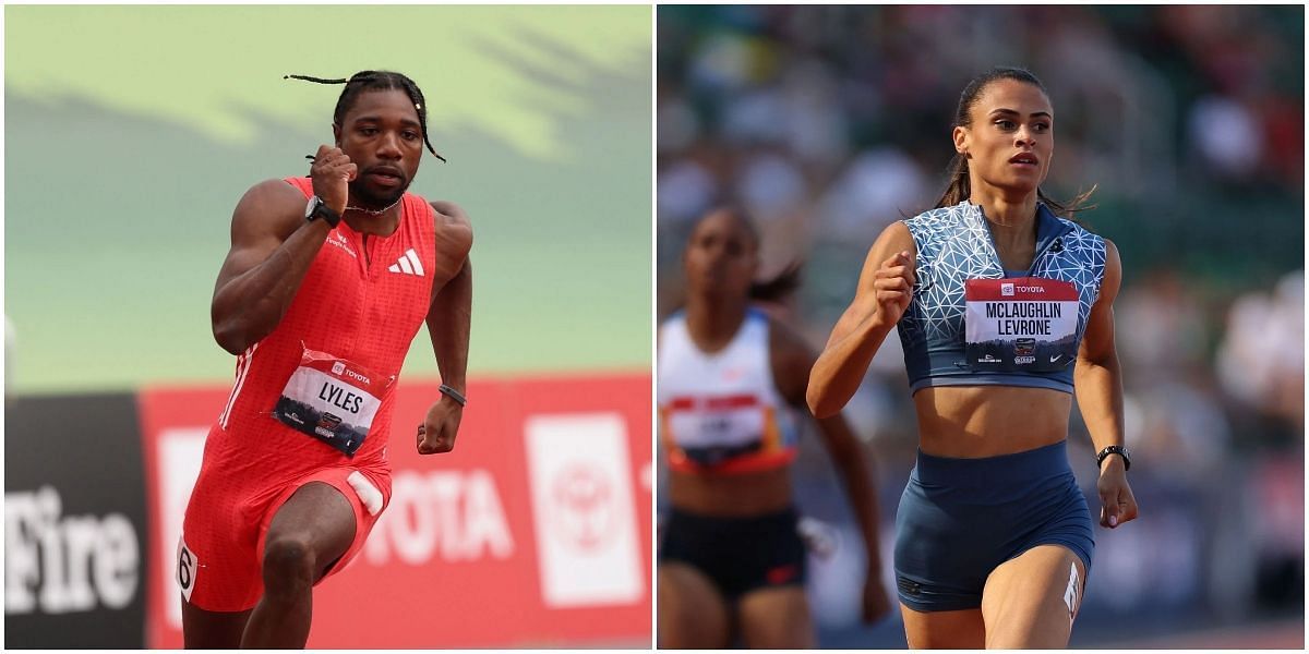 Noah Lyles and Sydney McLaughlin-Levrone