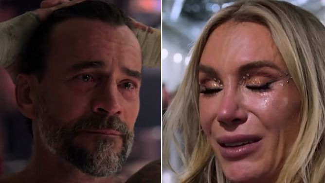Charlotte Flair reacts to CM Punk breaking down in tears in heartbreaking backstage video