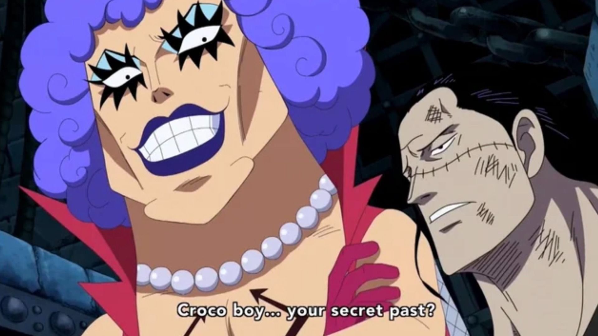 Ivankov is speculated to have changed Crocodile&rsquo;s gender (Image via Toei Animation)