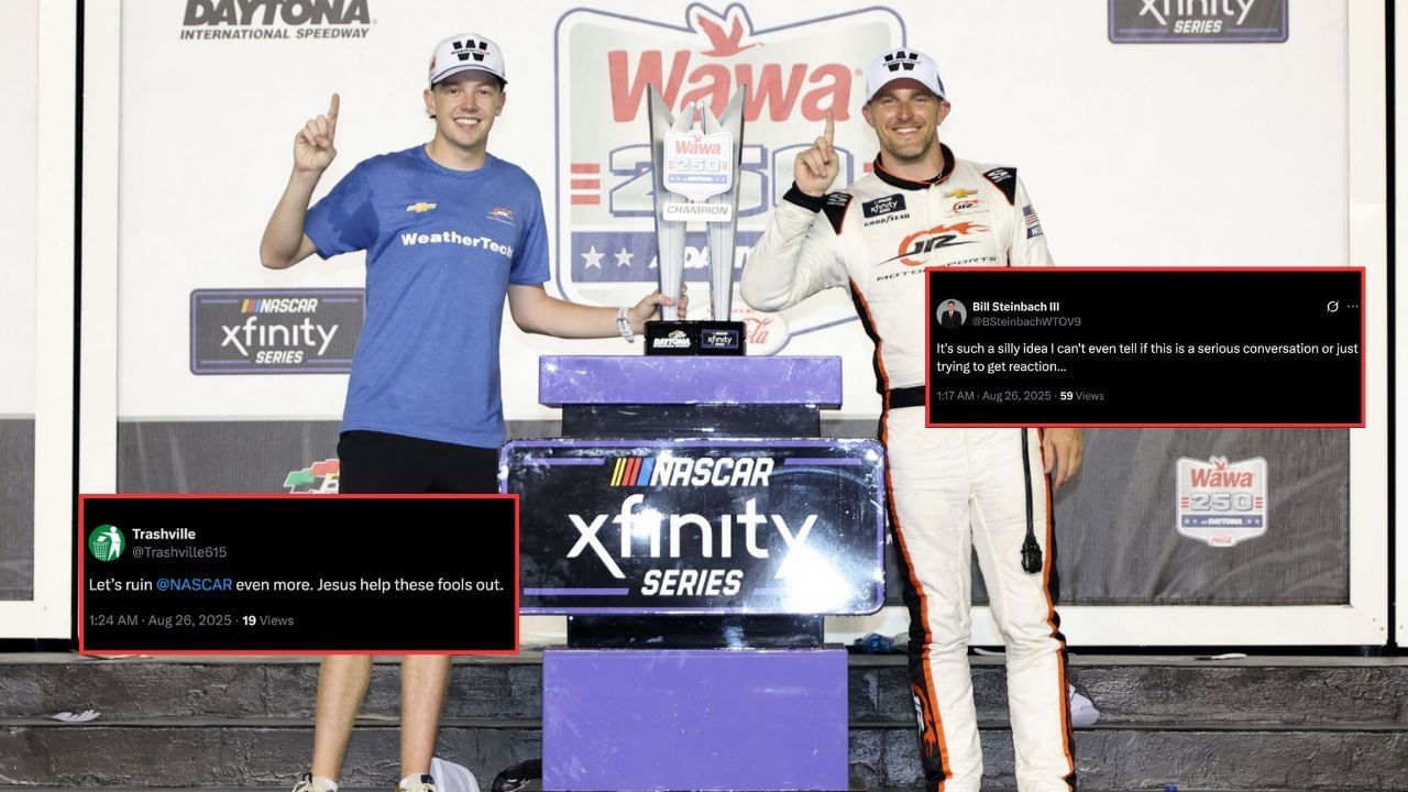 Fans react to NASCAR Insider Jeff Gluck