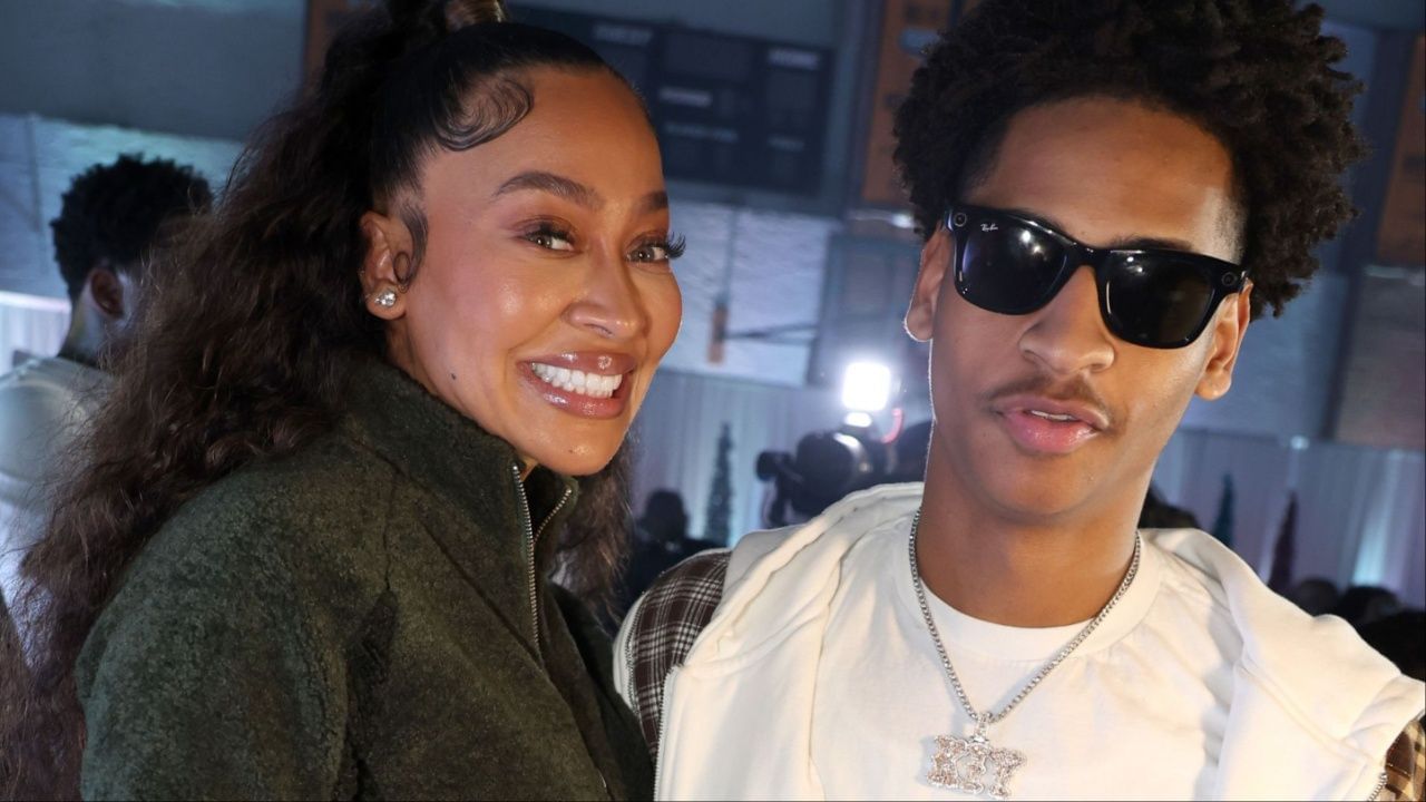 La La Anthony reacted to Kiyan Anthony
