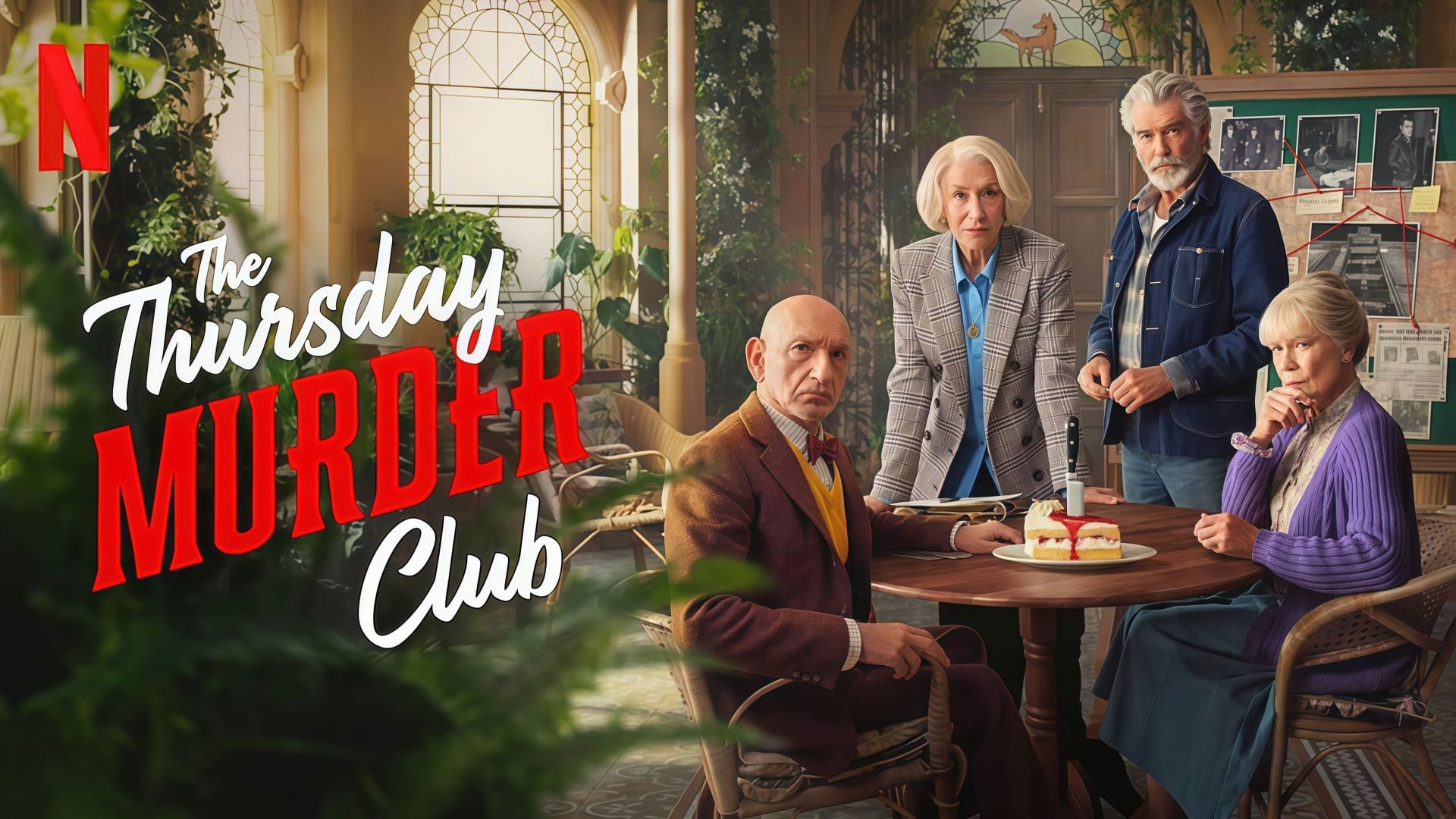 The Thursday Murder Club, finds its way to the Netflix platform (Image via Netflix)