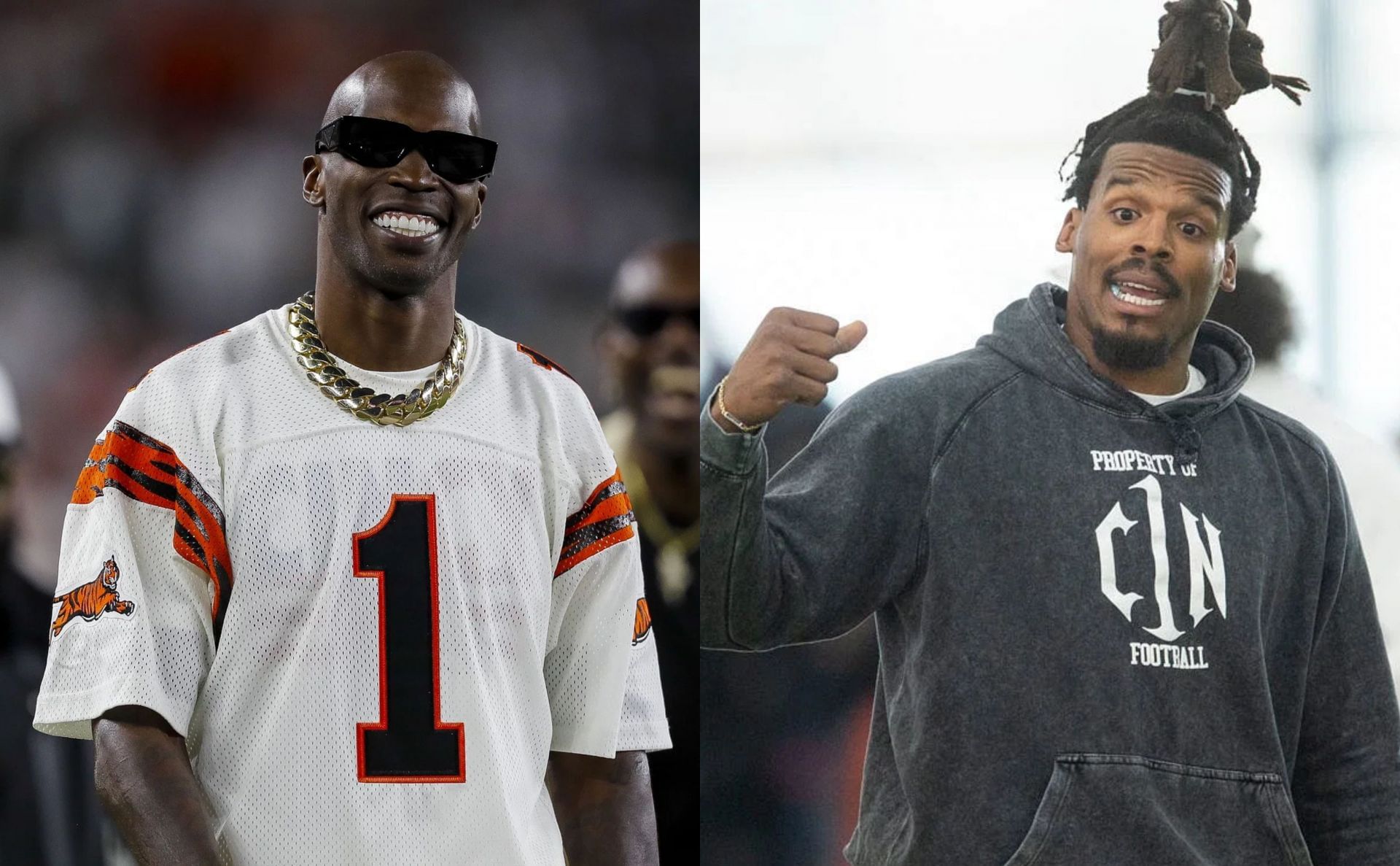 &quot;I play to take care of child support: Chad Ochocinco goes off at Cam Newton 1 day after former NFL MVP challenges ex-Bengals star to Madden game (Credits: IMAGN)