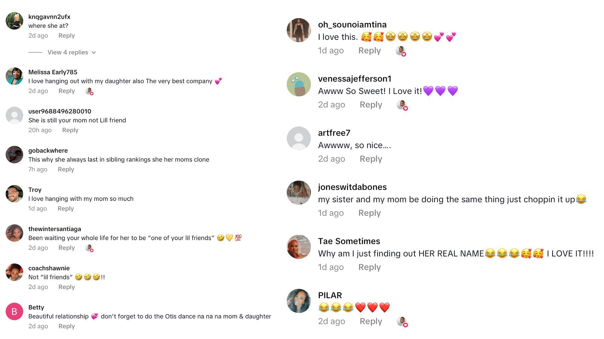 Hoops fans react to Coach Prime&#039;s daughter Shelomi Sanders &amp; mom Pilar&#039;s funny TikTok - Image source: TikTok/shelomiii_