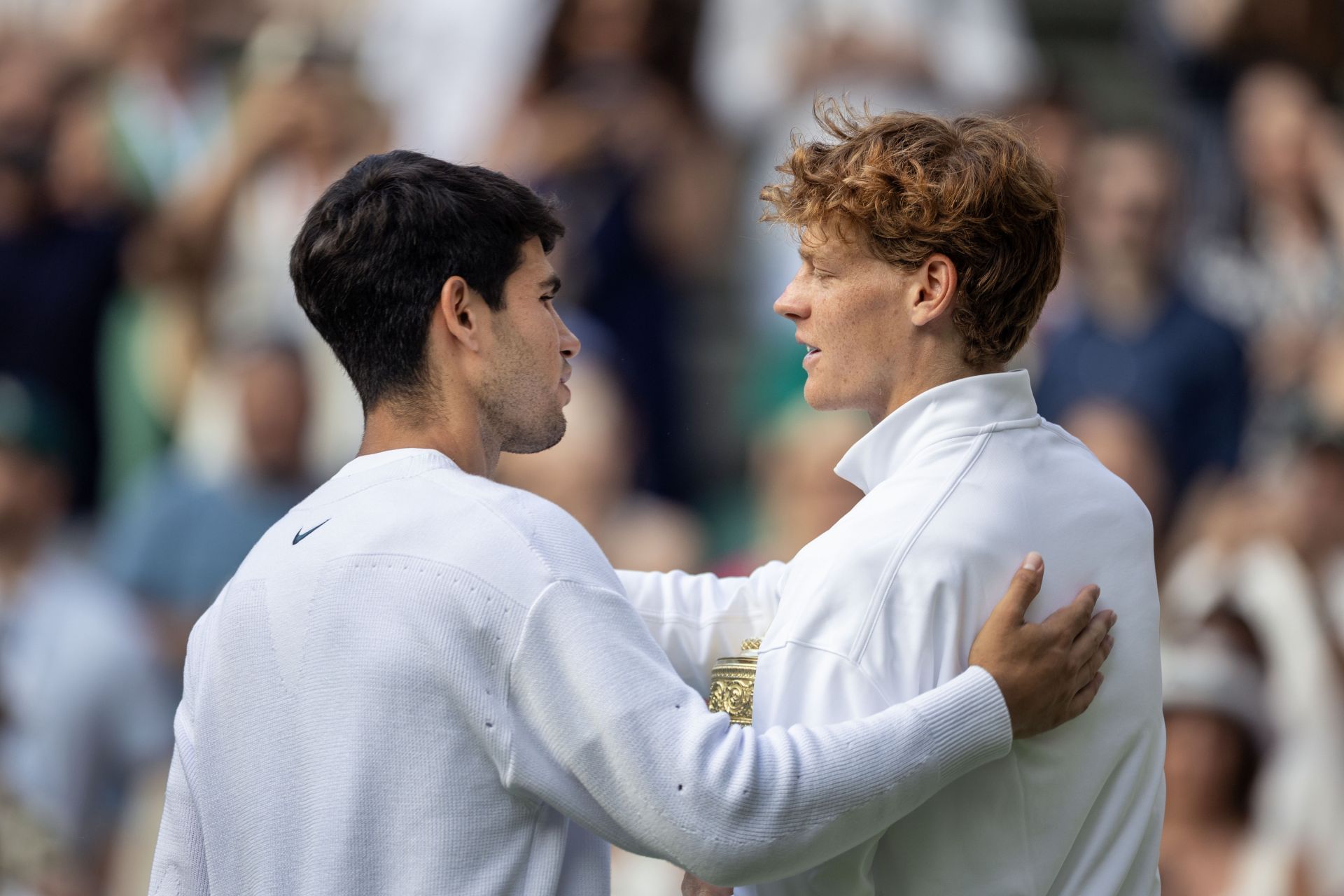 Alcaraz and Sinner at the Championships - Wimbledon 2025. - (Source: Getty)