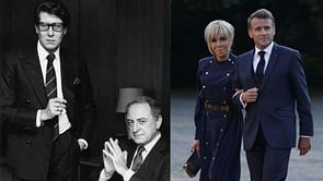 Candace Owens makes shocking claims about Yves Saint Laurent’s co-founders, highlighting their alleged friendship with Emmanuel and Brigitte Macron