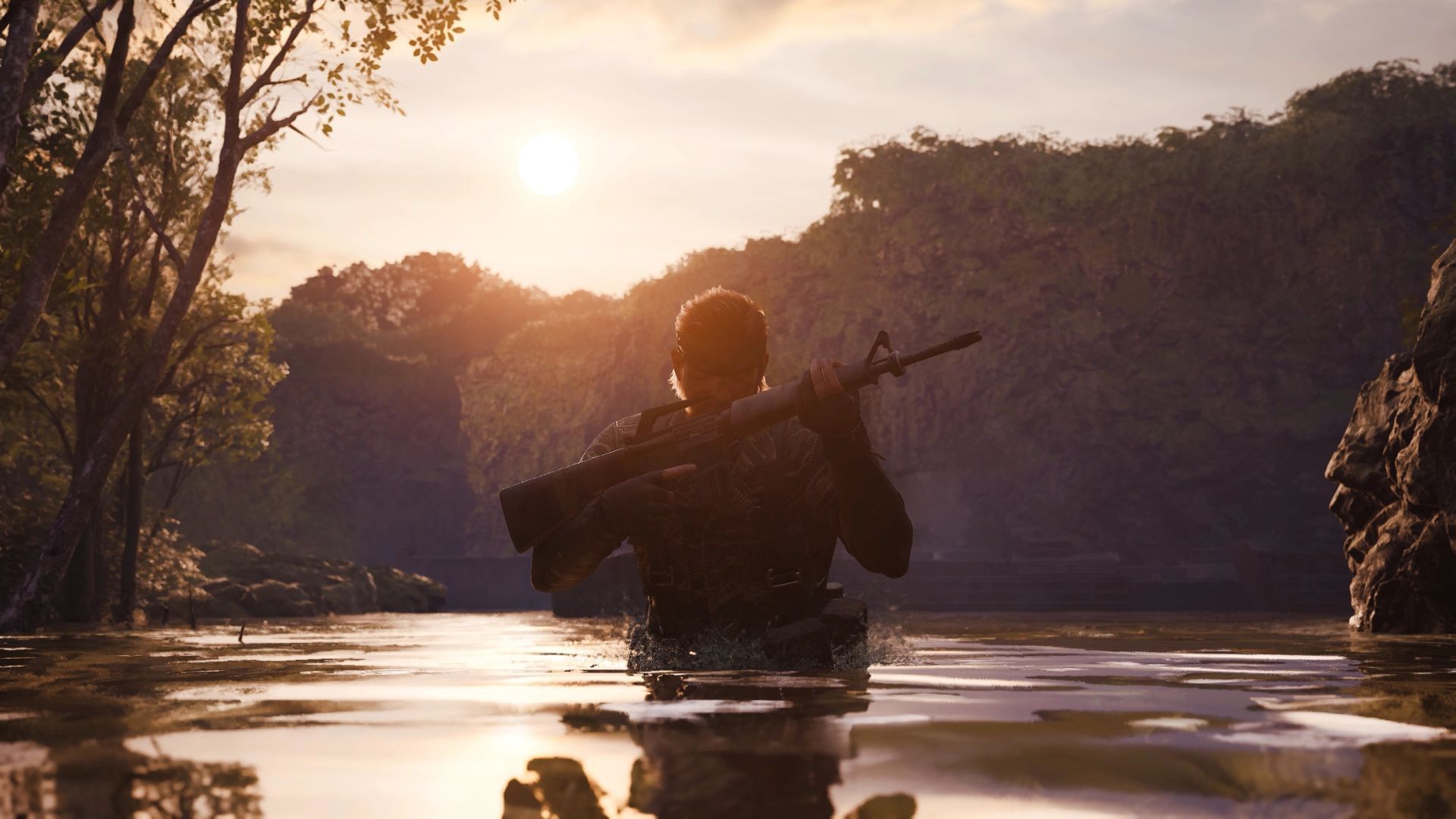 Metal Gear Solid Delta: Snake Eater features very realistic visuals (Image via Konami)