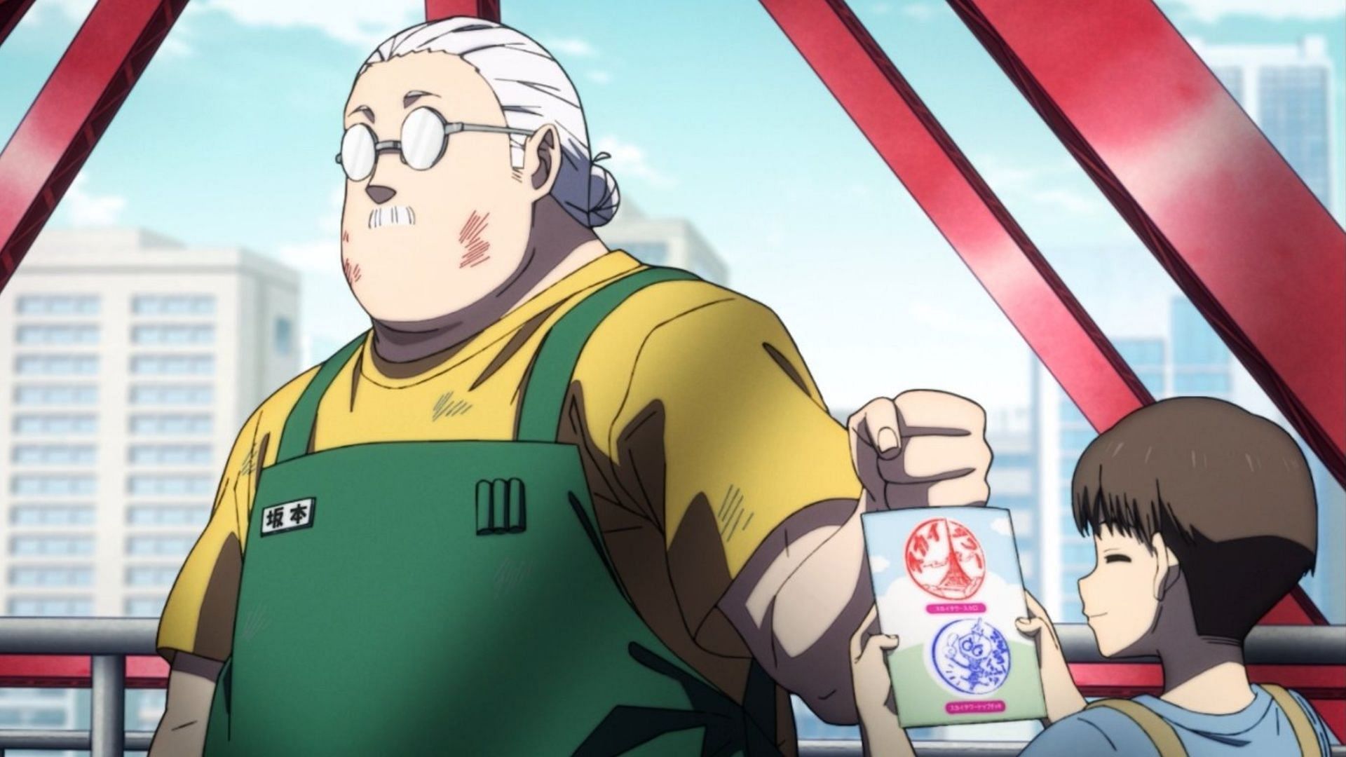 Taro Sakamoto as seen in the anime (Image via TMS Entertainment)