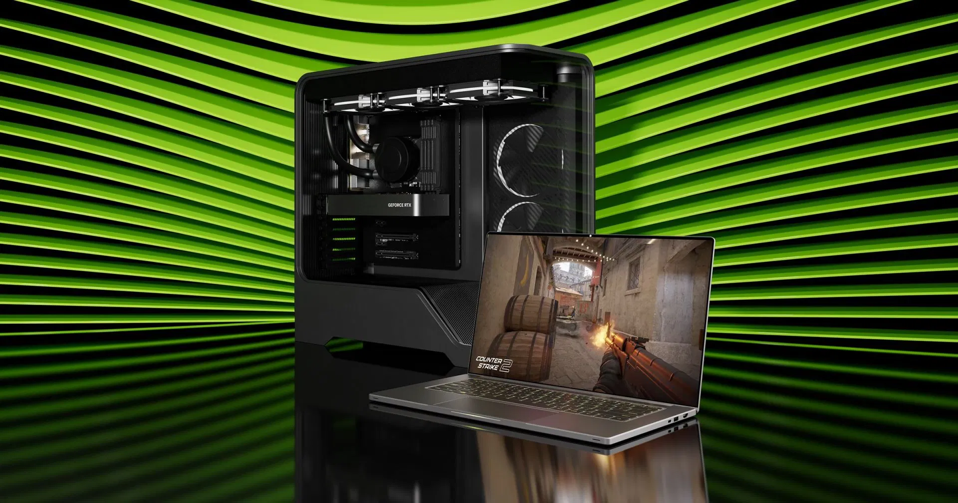 Nvidia Blackwell GPUs ship with the added benefit of DLSS 4-based upscaling (Image via Nvidia)