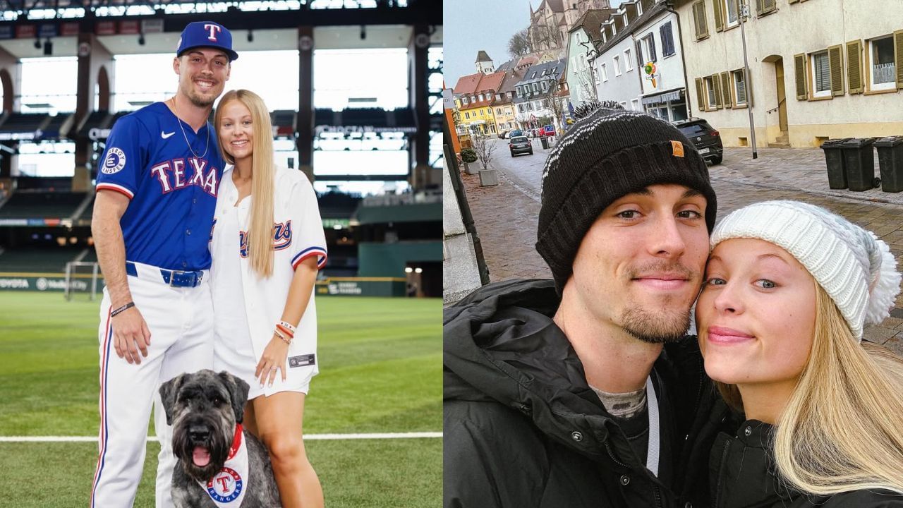 Evan Carter&rsquo;s wife Kaylin sets couple goals with romantic sushi date in Toronto before cheering on Rangers star at the ballpark. Credit: Kaylin