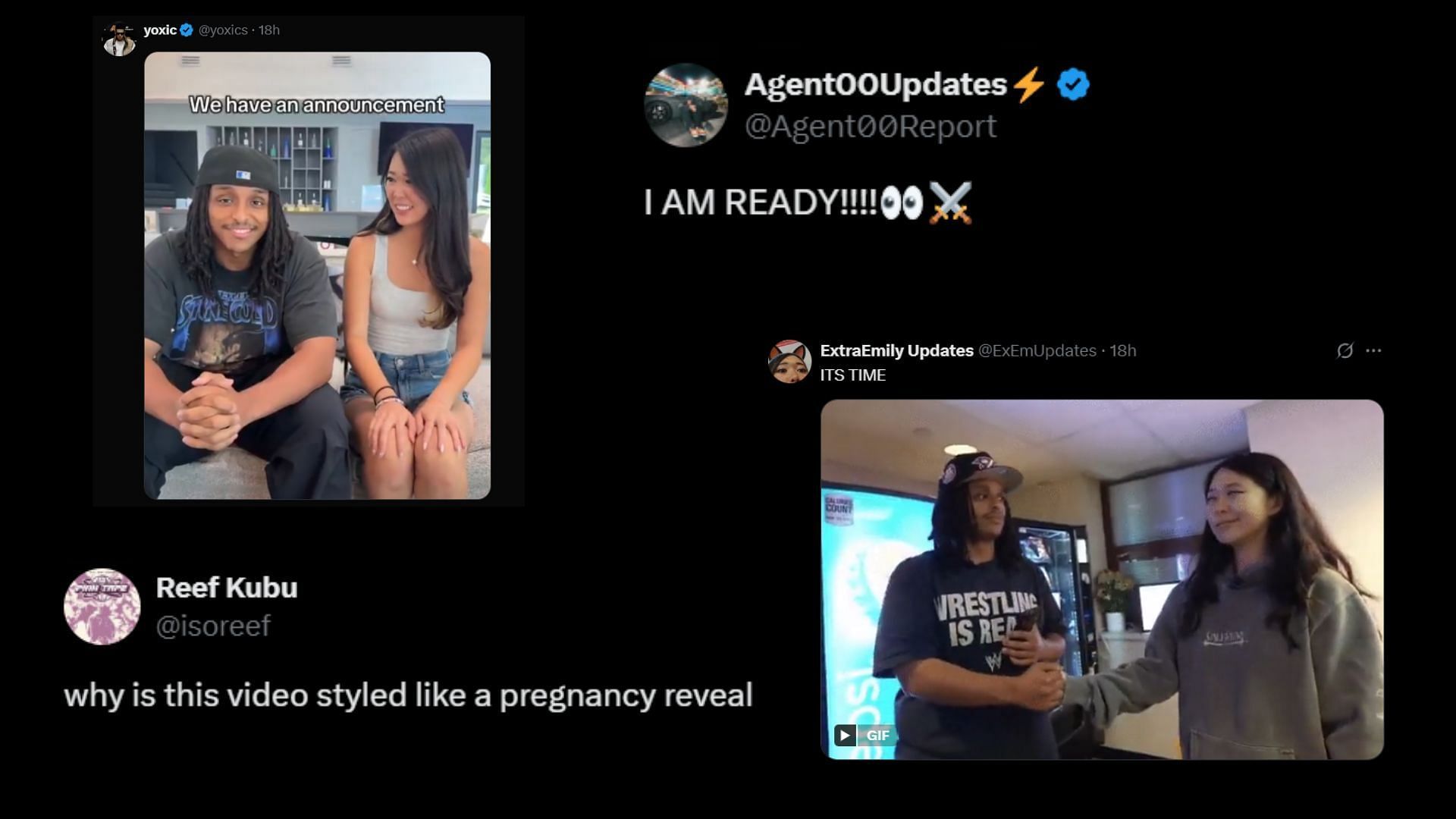 More reactions to ExtraEmily and Agent 00&#039;s upcoming marathon (Images via @CallMeAgent00/X)