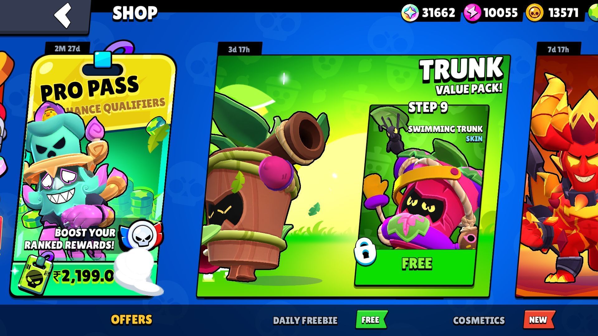 Trunk is available in the shop (Image via Supercell)