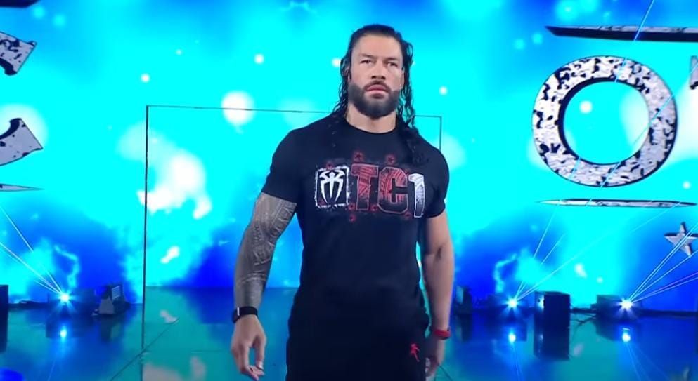 Roman Reigns: [Image credits: WWE on YouTube]