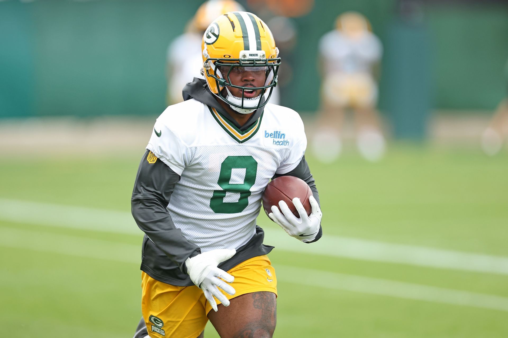 Green Bay Packers RB Josh Jacobs - Source: Getty