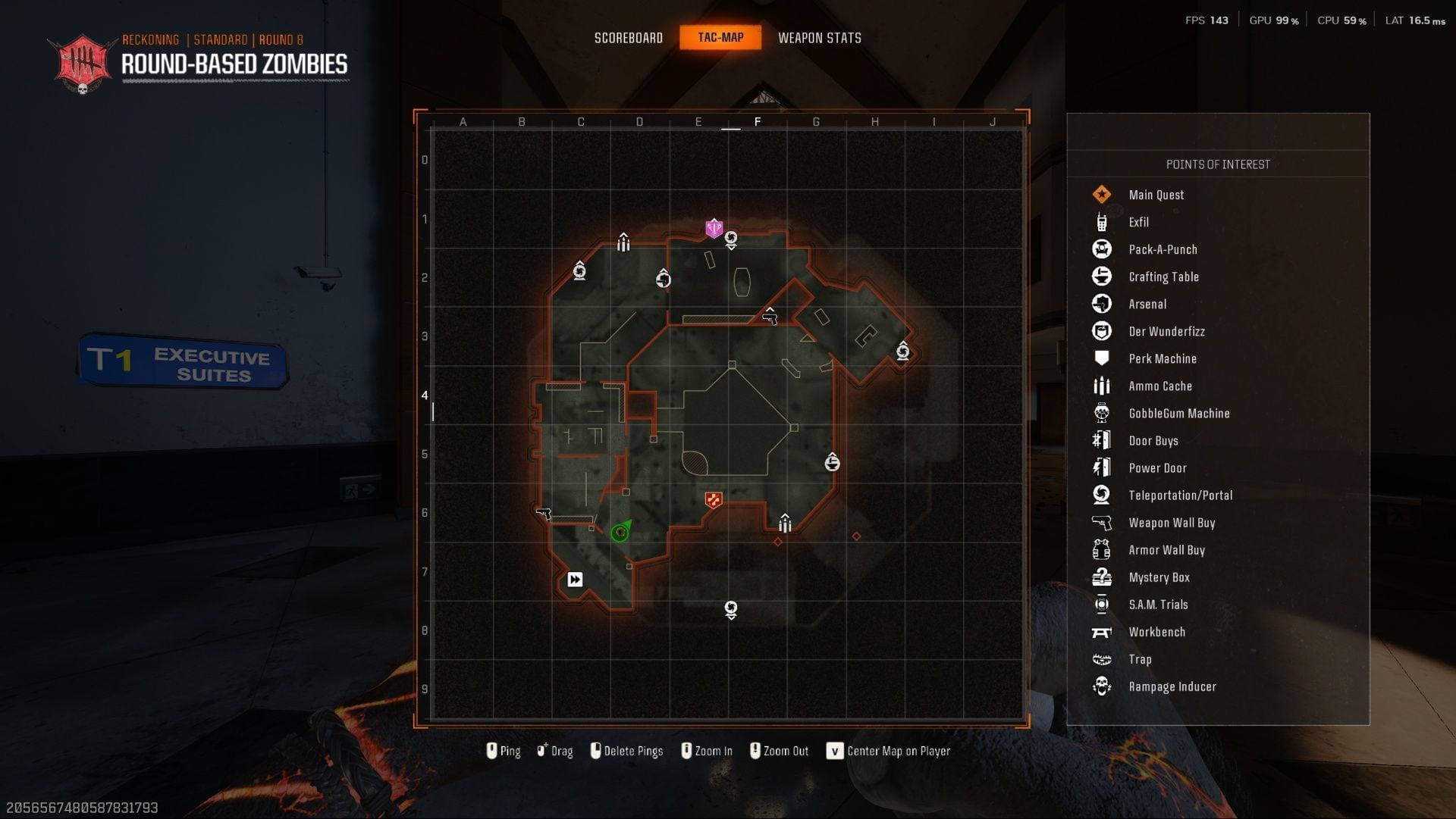 T1 Executive Suite and Director&rsquo;s Office region (Image via Sportskeeda Gaming || Activision)