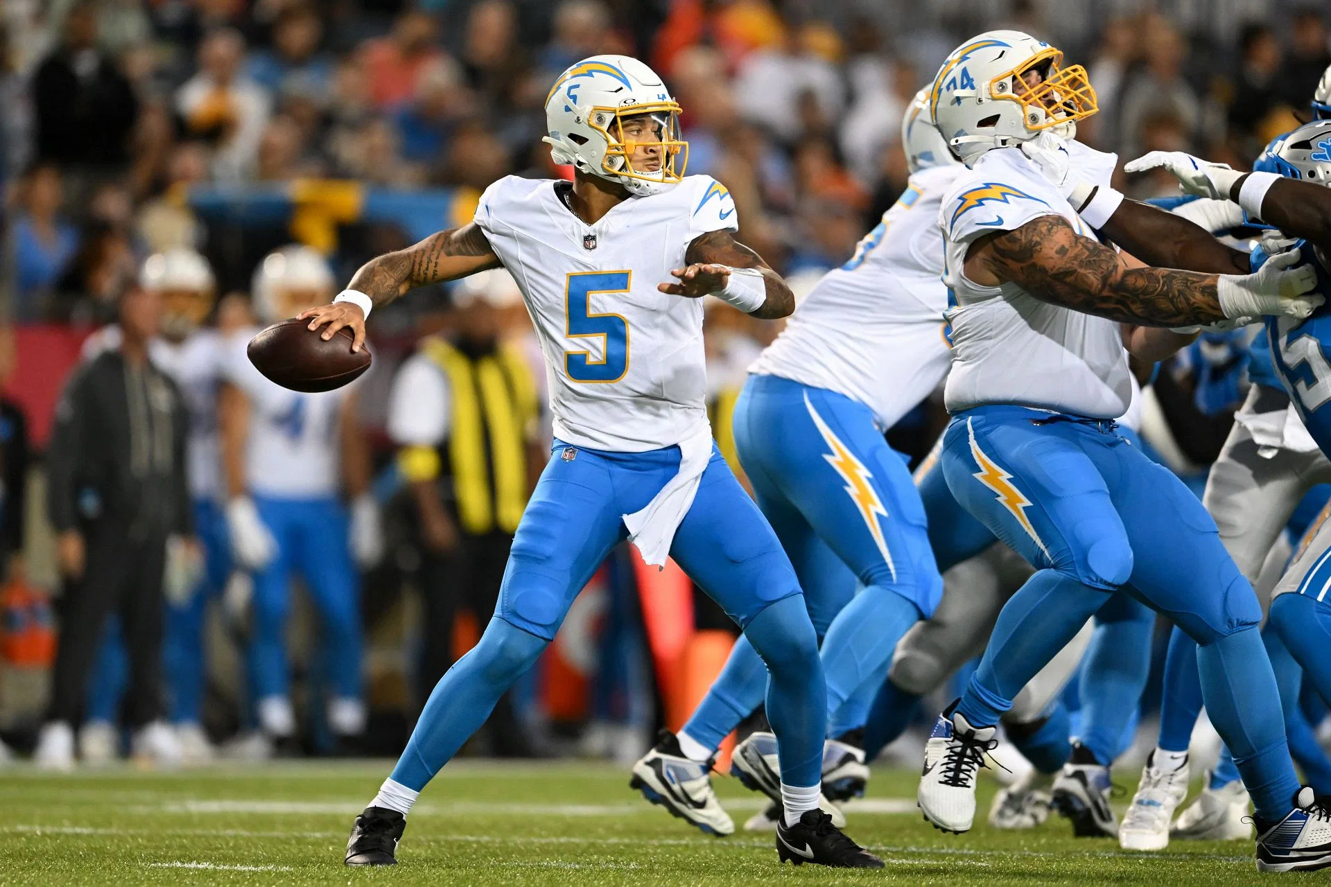 2025 Hall Of Fame Game - Los Angeles Chargers v Detroit Lions - NFL Preseason 2025 - Source: Getty