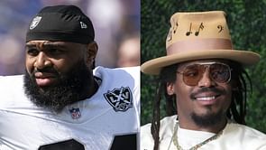 “That’s not why he got released”: Cam Newton reacts as Christian Wilkins gets cut over kissing drama 1 year after $110,000,000 Raiders deal