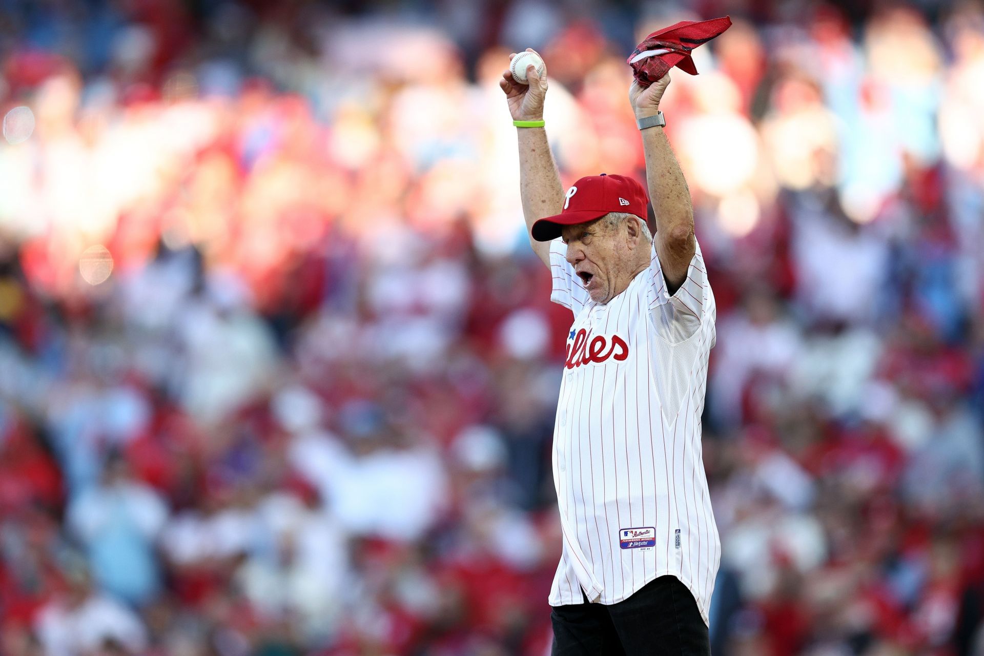 Larry Bowa at the Championship Series - Philadelphia Phillies v Arizona Diamondbacks (Image via Getty)
