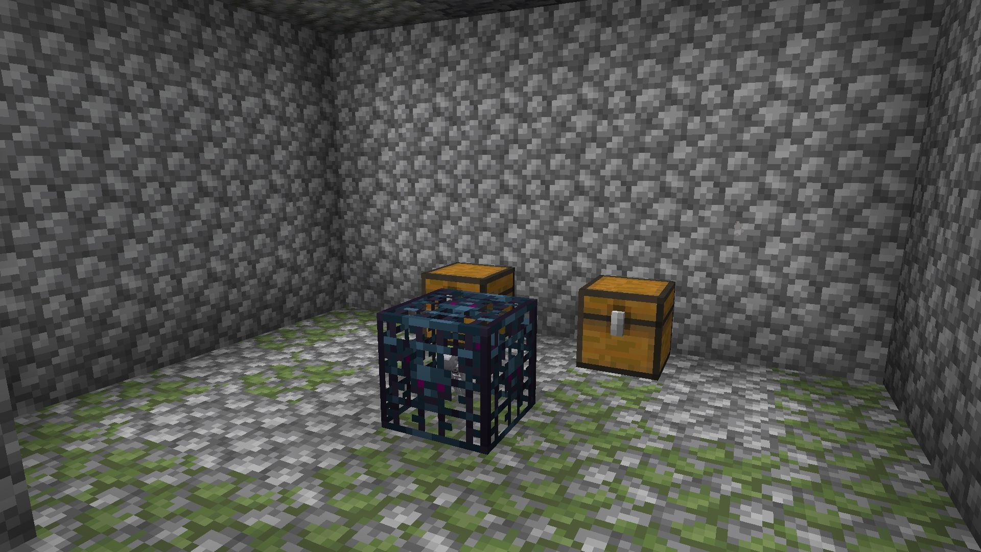 Monster rooms are best for finding copper horse armor (Image via Mojang)