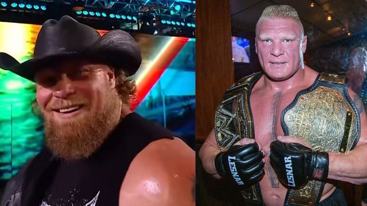 Brock Lesnar! [Images via WWE