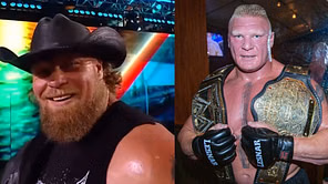 Brock Lesnar to immediately dethrone current champion after his shocking WWE return? Potential explored