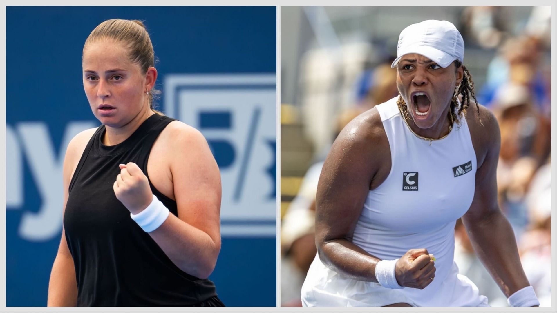 Jelena Ostapenko vs Taylor Townsend is one of the second-round matches at the US Open 2025. (Photos: Getty)