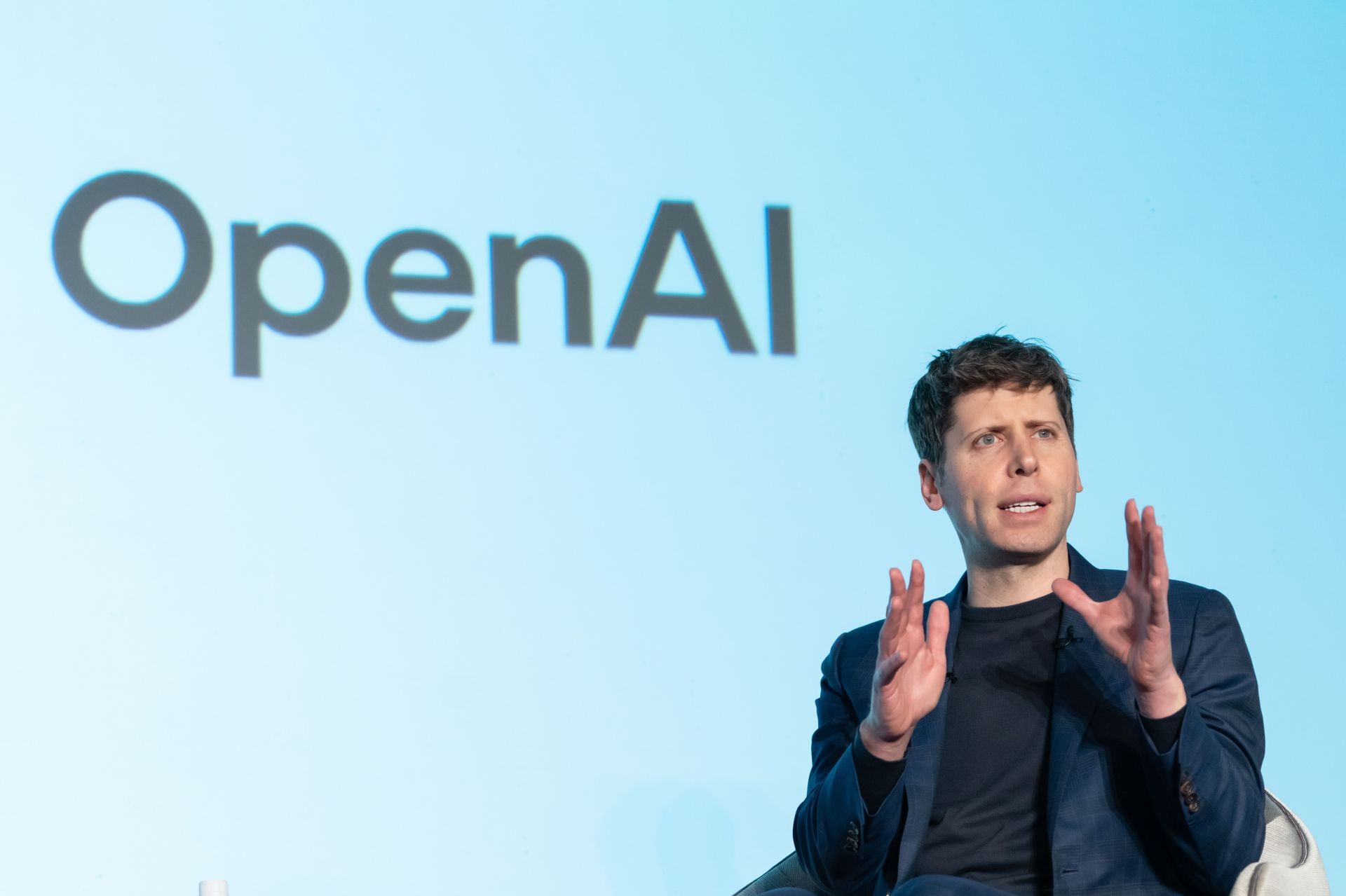 Open AI, Arm and SoftBank CEOs Attend Transforming Business through AI Event - Source: Getty