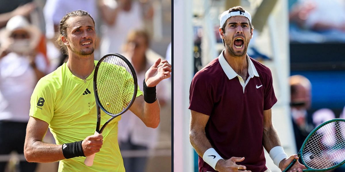 Alexander Zverev vs Karen Khachanov is one of the semifinal matches at the Canadian Open 2025. (Photos: Getty)