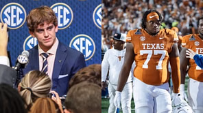 Arch Manning dealt massive blow weeks before Ohio State clash as Texas OL Andre Cojoe suffers season-ending injury