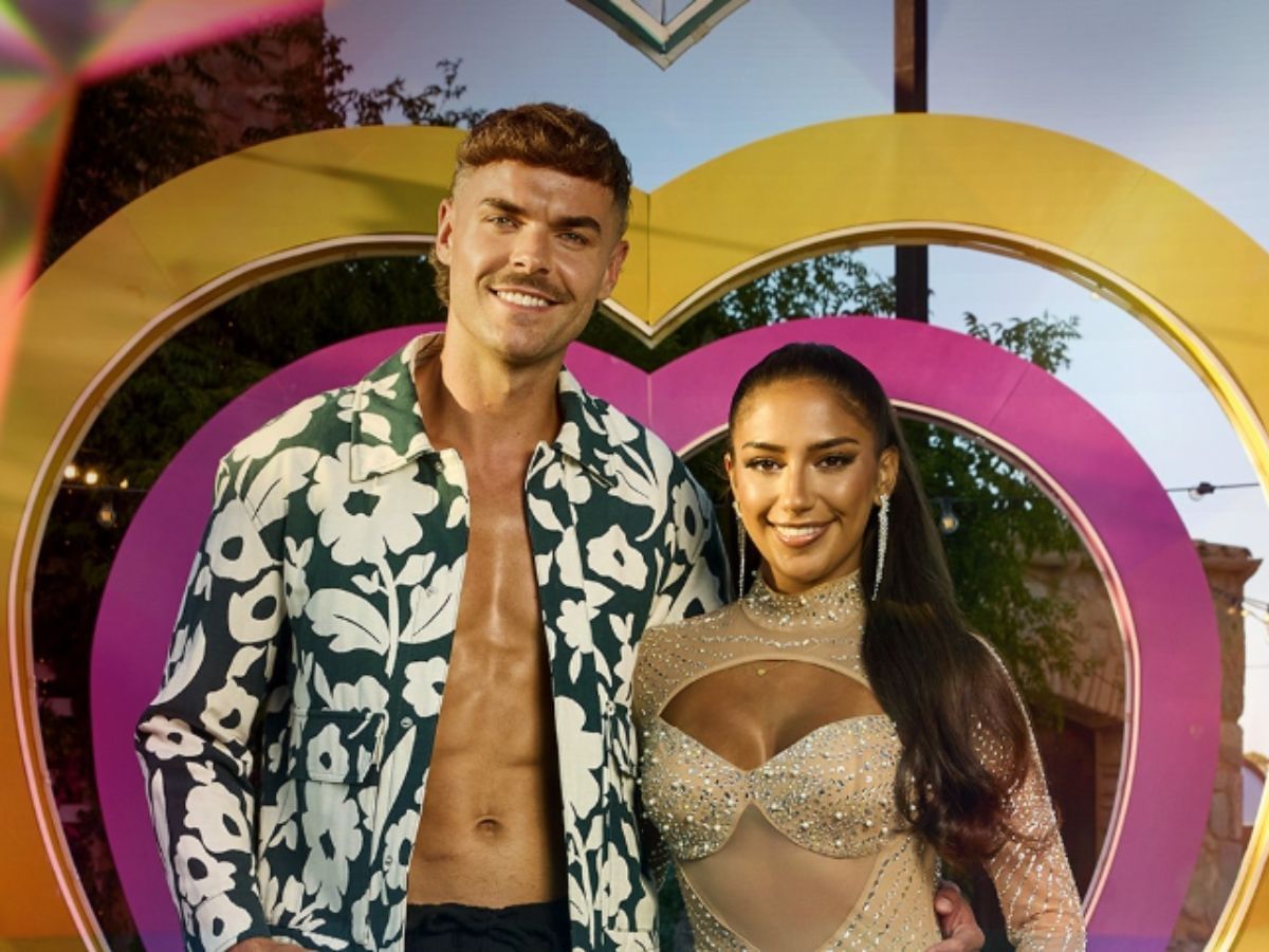 Love Island UK season 12 runners-up Harry and Shakira (Image via Instagram/@loveisland)