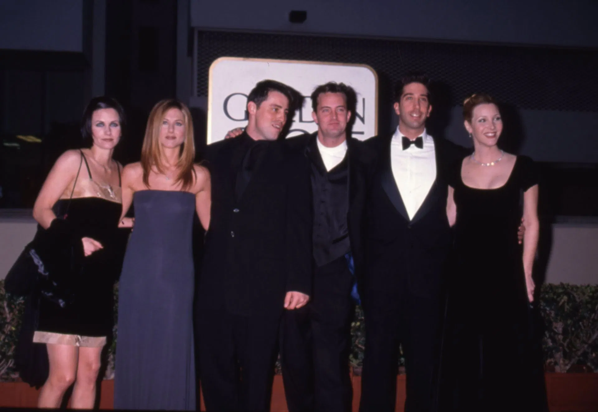 &quot;Friends&quot; Cast At 55th Annual Golden Globes (Image via Getty)