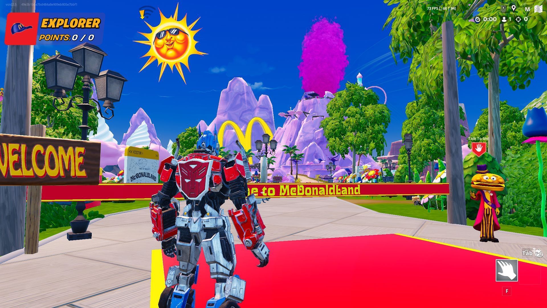 McDonaldland entrance (Image via SK Gaming || Epic Games)