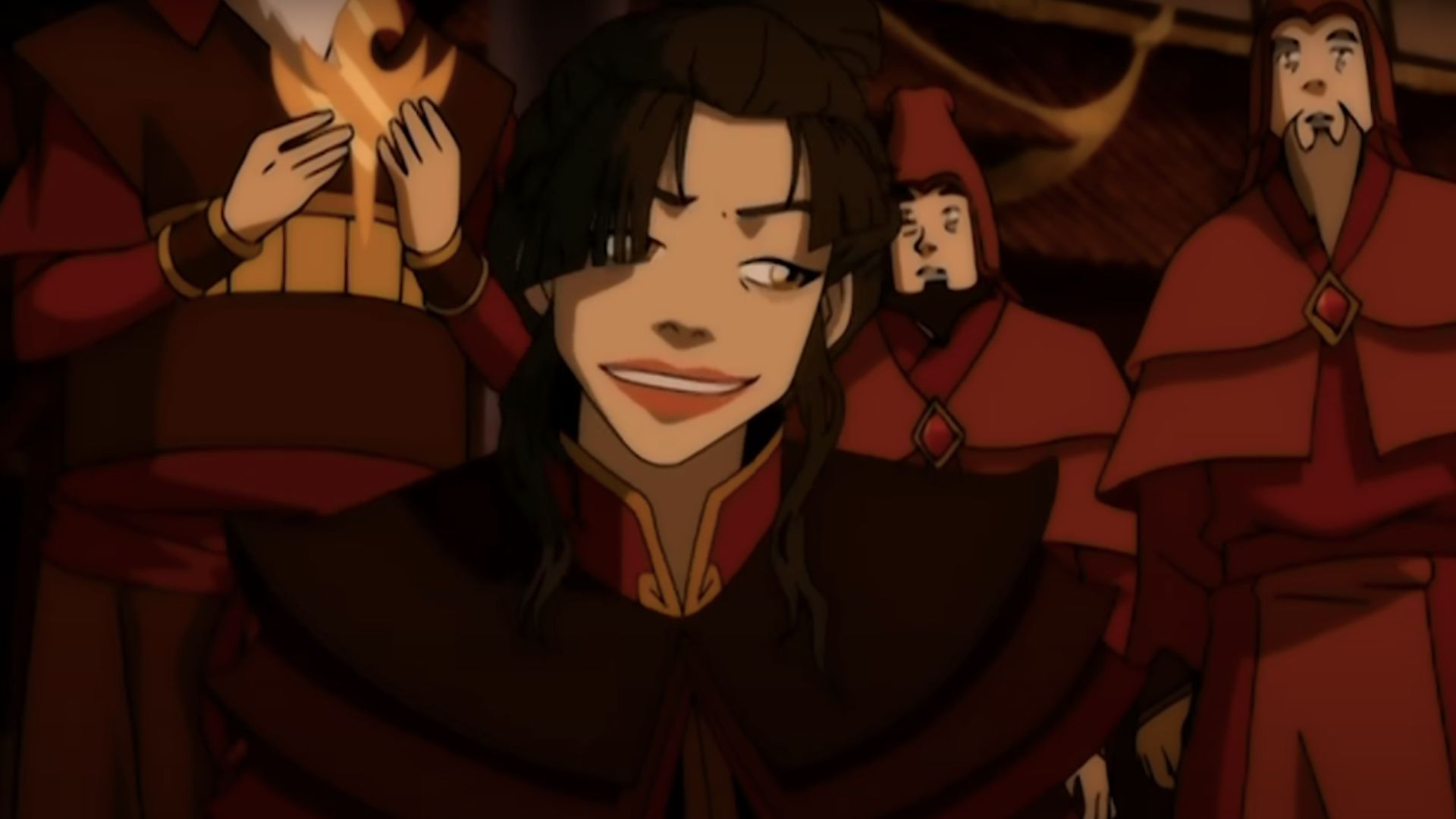 Azula fights Zuko (Image via YouTube/Avatar Legends)