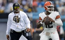 Deion Sanders drops 3-word reaction as Shedeur Sanders scores first TD of Browns career