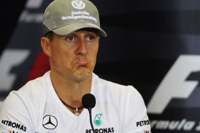 "Yeah, you're right, I need to prove myself now.": When Michael Schumacher had a stern response to a reporter who questioned his accolades