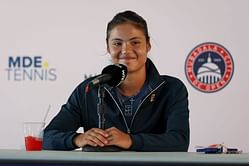 PICTURES: Emma Raducanu all smiles as she enjoys 'spontaneous' escape to New England with friends ahead of Cincinnati Open