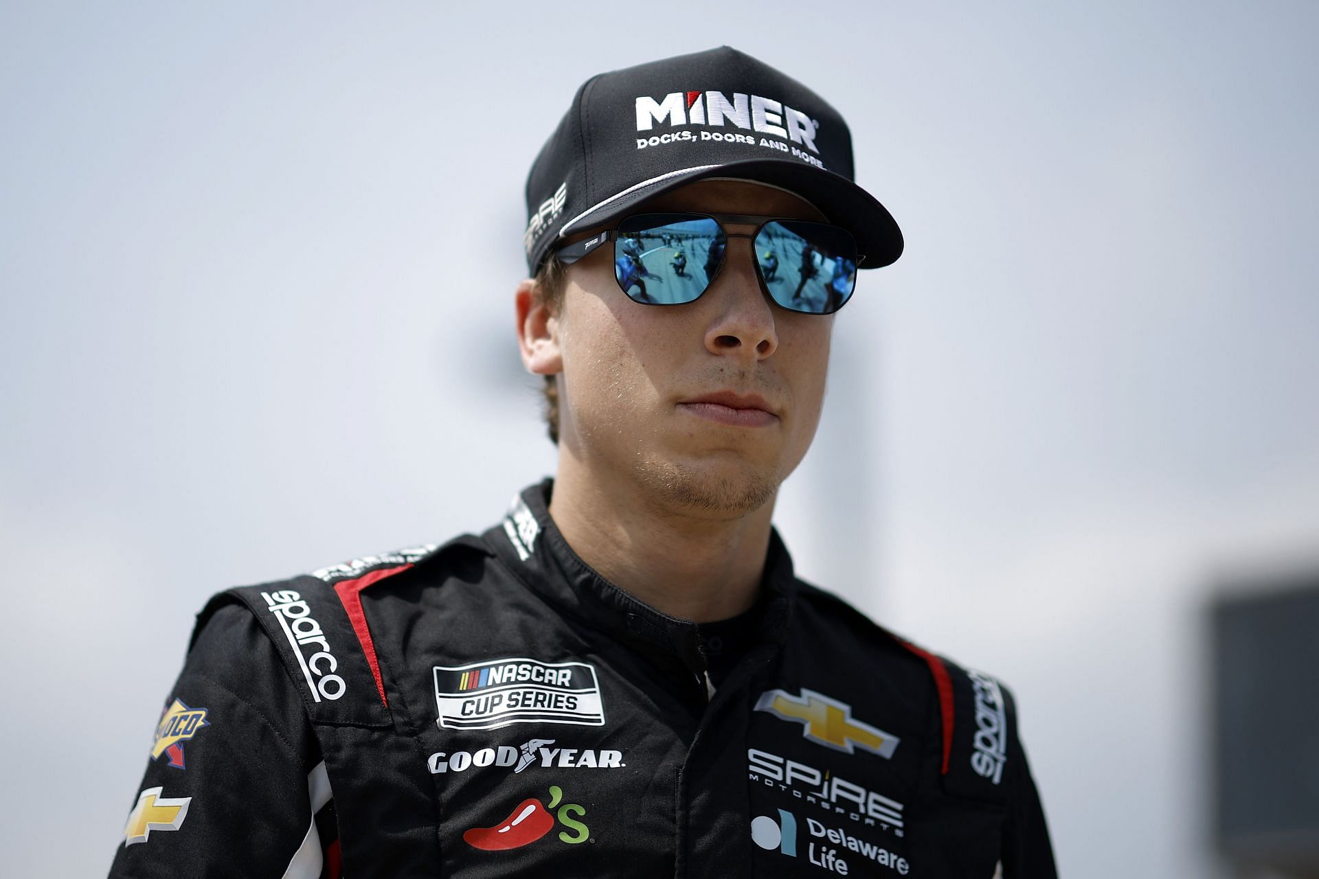 Carson Hocevar during qualifying for the NASCAR Cup Series Iowa Corn 350 Powered by Ethanol at Iowa Speedway on August 02, 2025 - Source: Getty