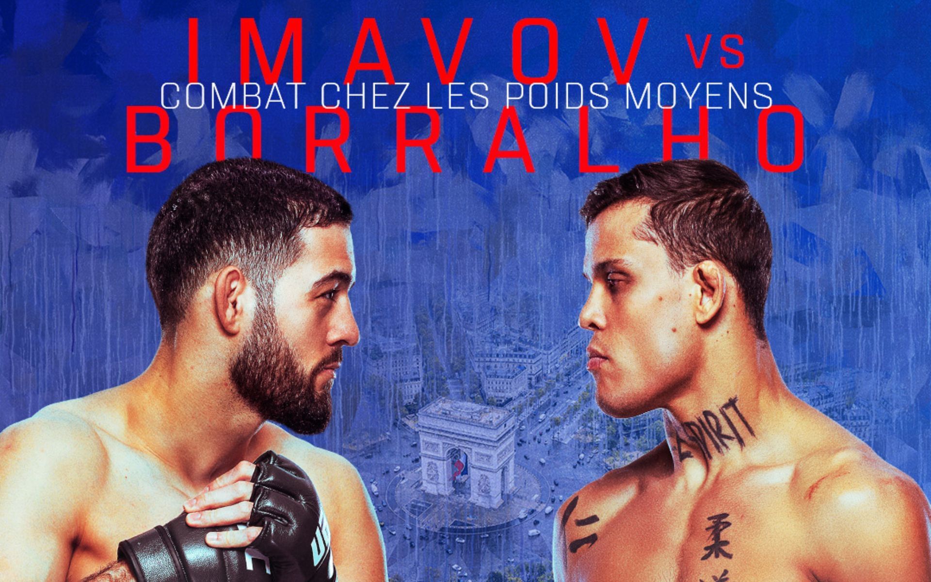 The UFC heads to Paris next weekend with a big headliner [Image: @UFCFR on X]