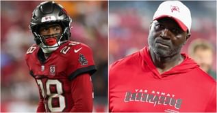 "That was inexcusable": Todd Bowles grills Shilo Sanders for punching Bills TE & getting ejected as Bucs rookie's future hangs by thread