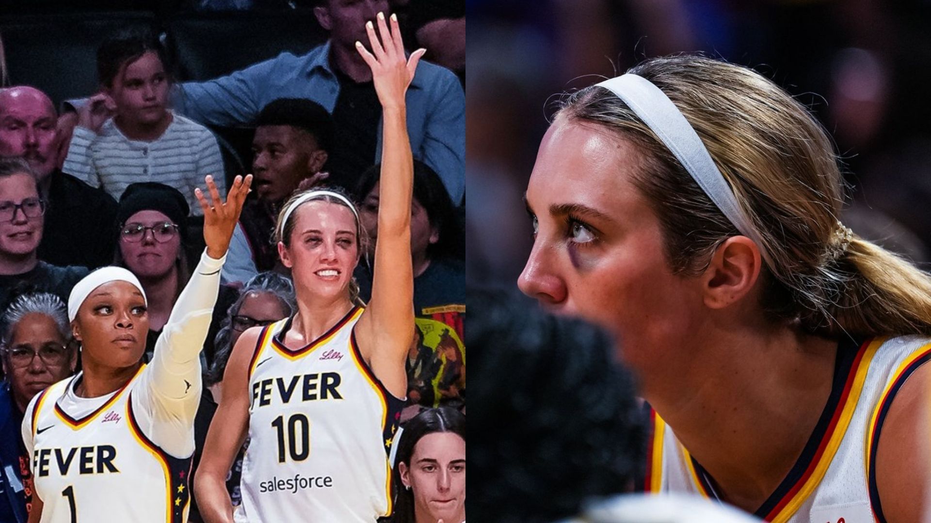 Fever fans react after Lexie Hull