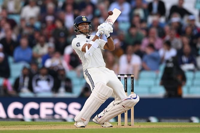 Yashasvi Jaiswal plays an outrageous upper cut for 6 to reach quick-fire 50 on Day 2 of ENG vs IND 2025 5th Test [Watch]