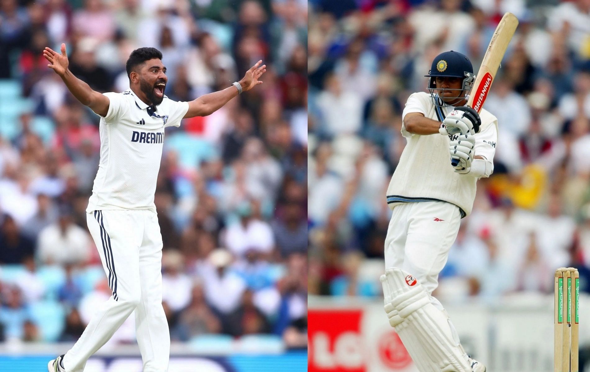 Mohammed Siraj, Rahul Dravid