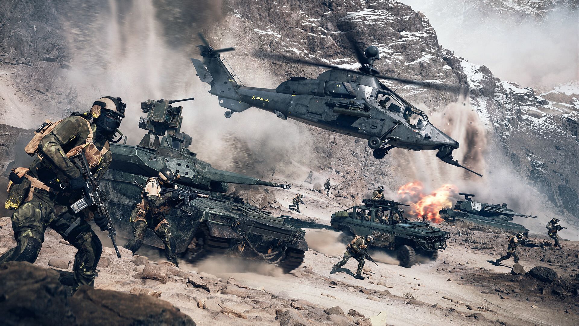 Vehicles offer more options to allied colleagues (image using electronic arts)