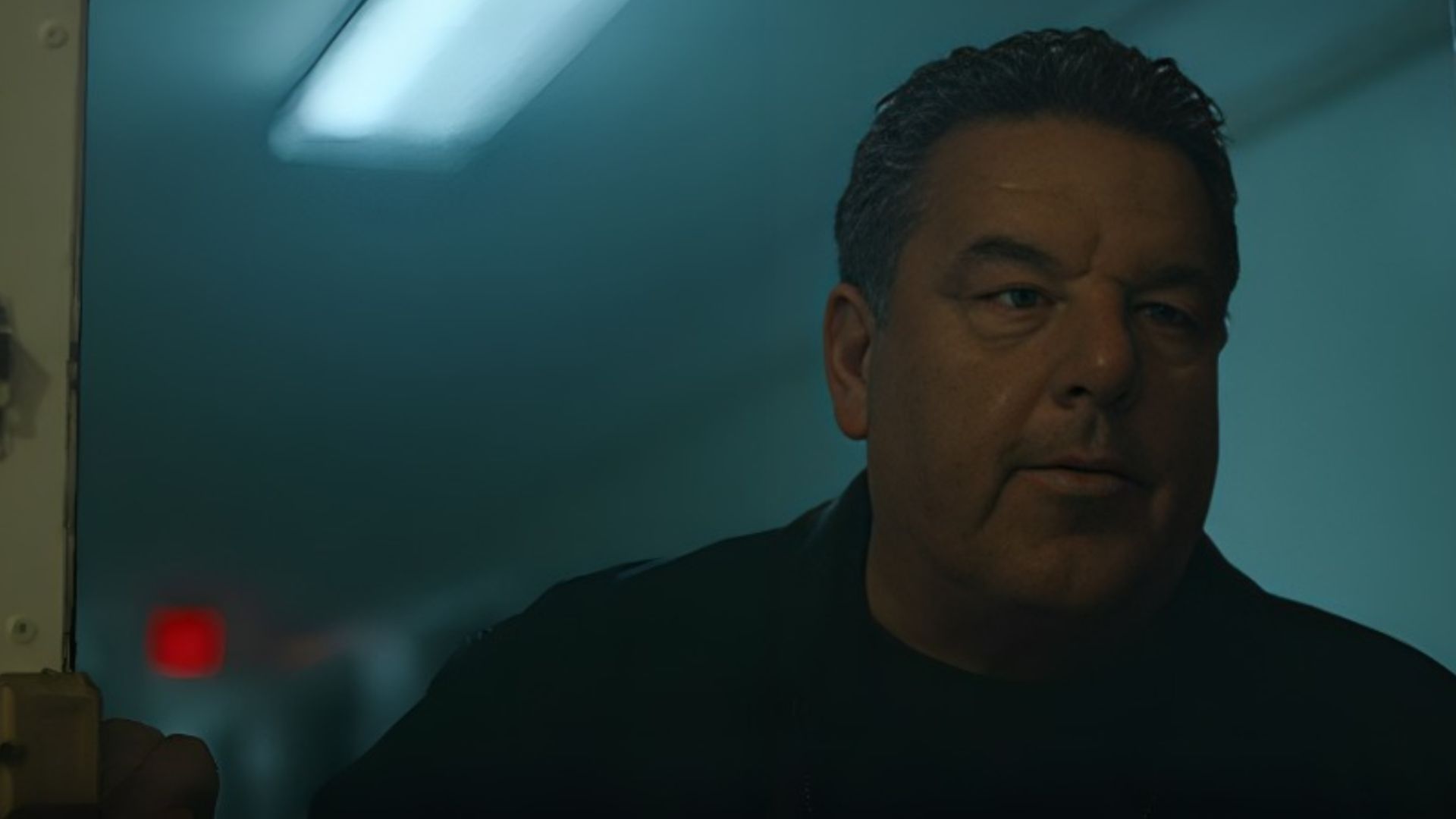 An image of Steve Schirripa as Vinny Valente from Dexter: Resurrection season 1 (Image via Paramount+)