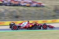 Lewis Hamilton of United Kingdom driving the F1 race car No44, the Ferrari SF25 for the Scuderia Ferrari HP Formula One Team, on track during the Formula One Lenovo Hungarian Grand Prix 2025 - Source: Getty Images